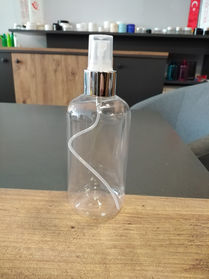 250 ml şeffaf tombul zeynep model pet şişe - Göçtürk kozmetik ambalaj