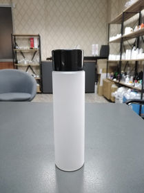 150 ml buzlu silindir sert pet şişe - GöçTürk kozmetik ambalaj 