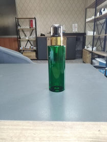 150 silindir yeşil pet şişe - GöçTürk kozmetik ambalaj