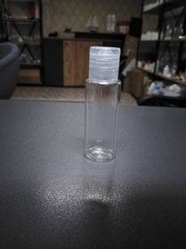 30 ml şeffaf  uzun silindir buklet şişe - Göçtürk kozmetik ambalaj