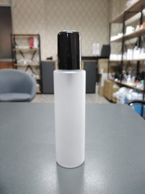 150 ml buzlu silindir sert pet şişe - GöçTürk kozmetik ambalaj 