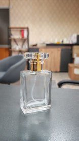 30 ml coco model cam parfüm şişe - vidalı spreyli - GöçTürk Kozmetik Ambalaj