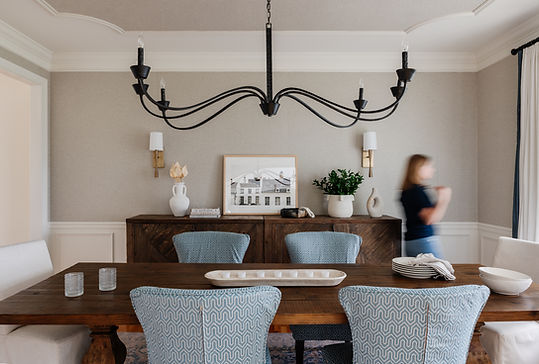 Neutral dining room