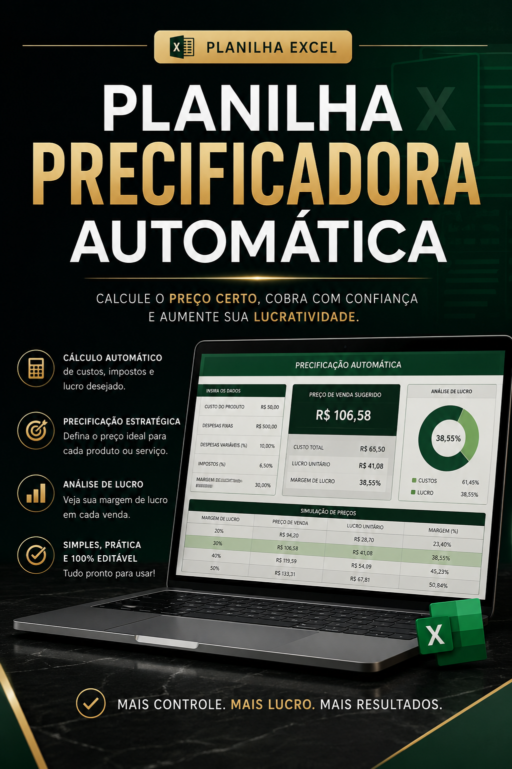 Planilha Precificadora Automática