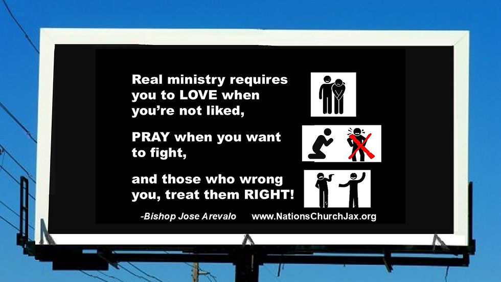 Real ministry