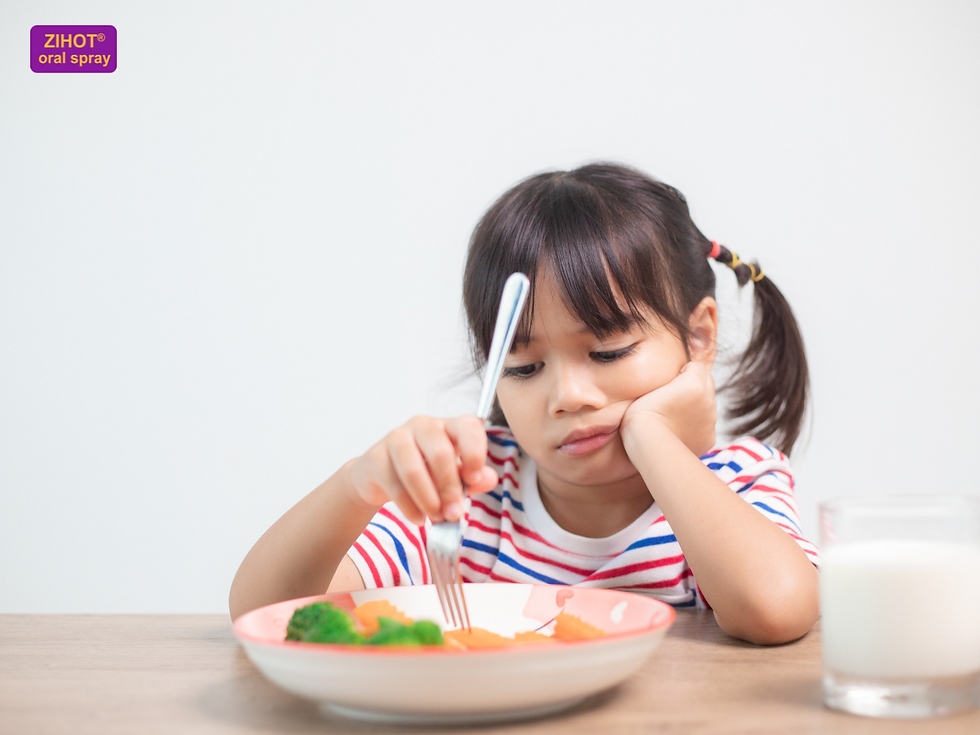 Trẻ cần được gặp chuyên gia dinh dưỡng nếu không cải thiện sau 4 tuần.