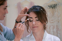 Wedding Prep Photography at Caswell House