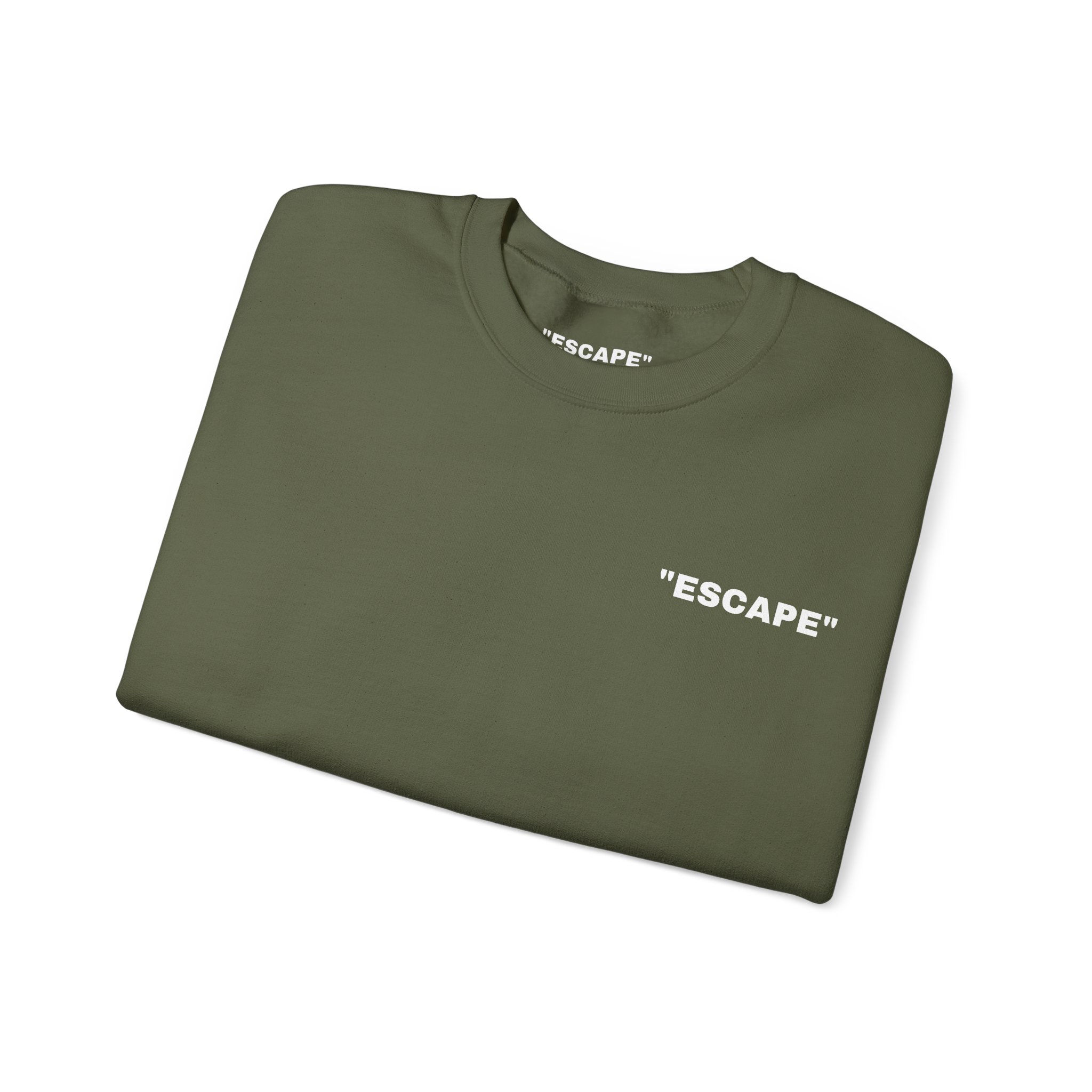Military Green Sweatshirt - Men's