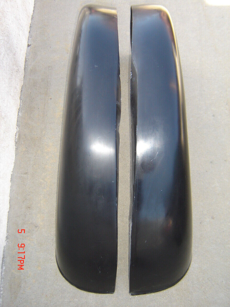 Thumbnail: 1946-52 Anglia rear fenders FIBERGLASS 2" wider radiused opening