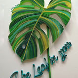 I BE LEAF IN YOU , paper art, Cendreen Mo