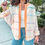 Thumbnail: Kathryn Striped Cardigan 