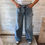 Thumbnail: High rise utility jeans medium vintage 