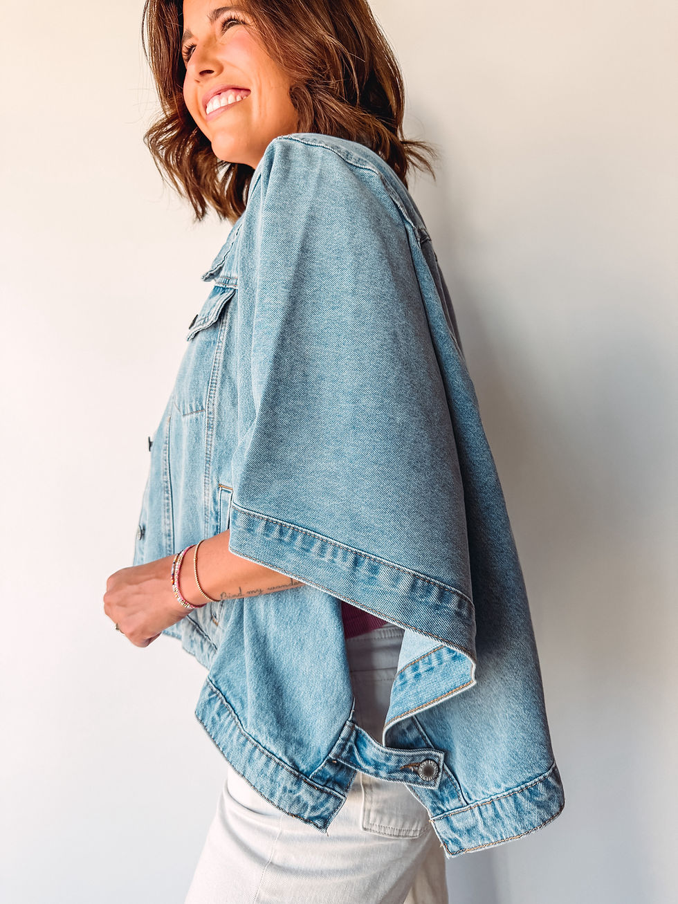 Thumbnail: Kearstin Denim Poncho