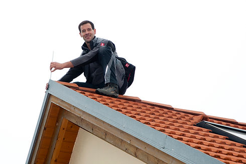 Martin Kurz Blitzschutz montage