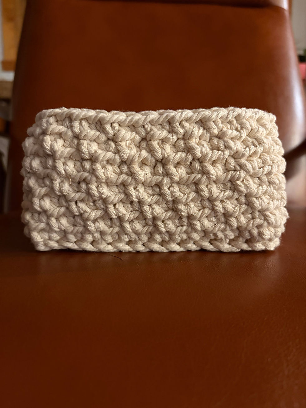 Crochet basket part 1 of 2