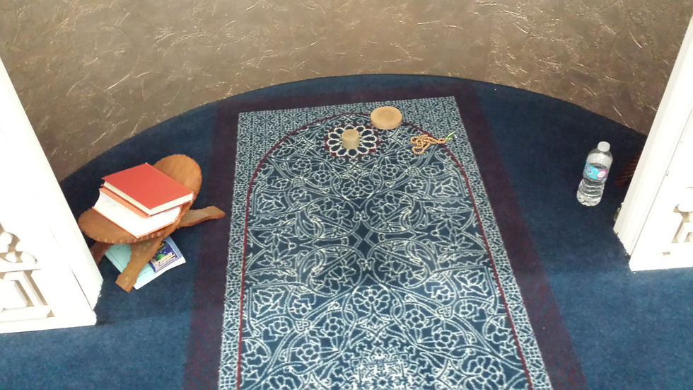 Jaffari mosque - imam prayer spot