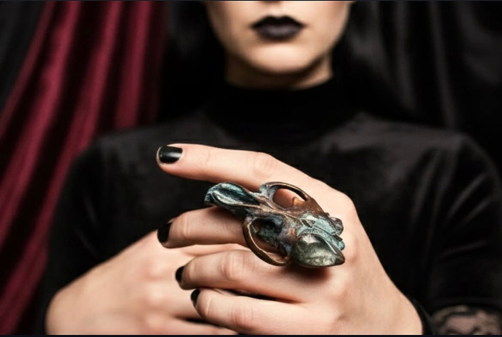 Outlaw Alchemy creates small-batch, handcrafted wearables where ethically sourced minerals meet mixed metals. Each piece embraces raw stone, intentional imperfection, and a darker, earth-driven aesthetic. Wearable art with grit & soul.