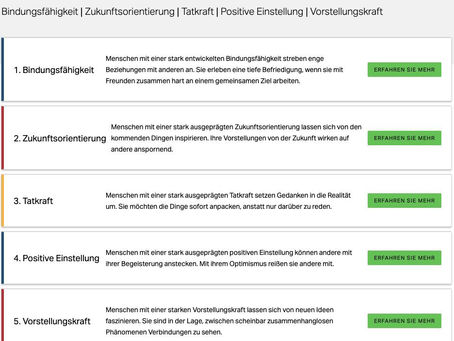 Schon mal was vom CliftonStrengths Assessment gehört?