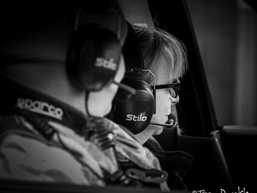 Loud and Clear: How We Talk in a Screaming Rally Car