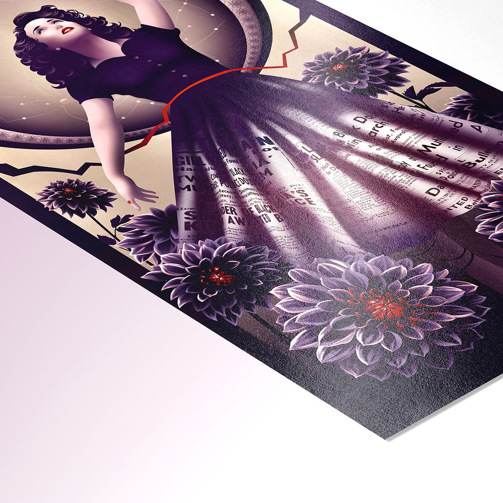 Miniature : Dahlia Noir