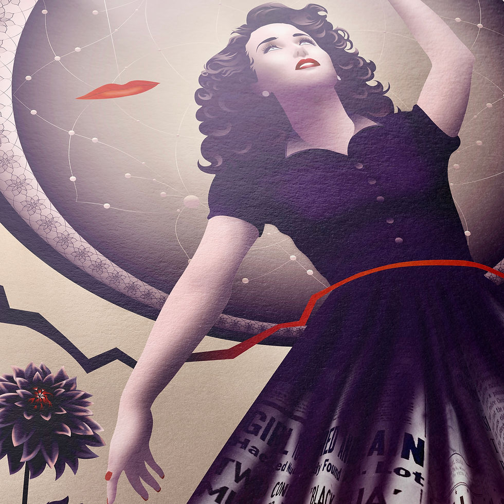 Miniature : Dahlia Noir