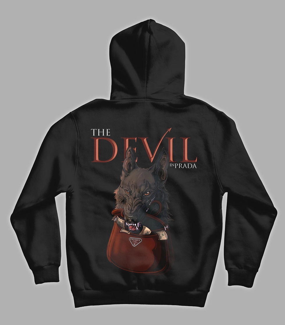 Thumbnail: “The Devil in Prada” Heavyweight Black Hoodie