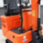 Thumbnail: 13.5HP Mini Excavator 1 TON B&S EPA Engine Smooth Hydraulic Thumb Compact Digger