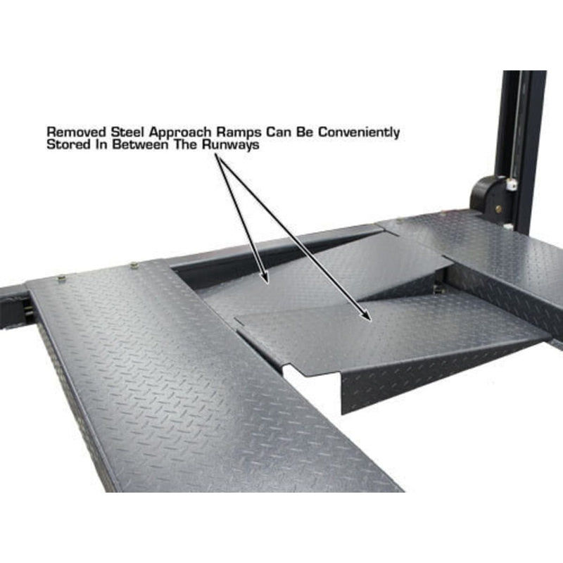 Thumbnail: Atlas PREMIUM 408SL 4 Post Lift + RJ35 Sliding Jacks Combo