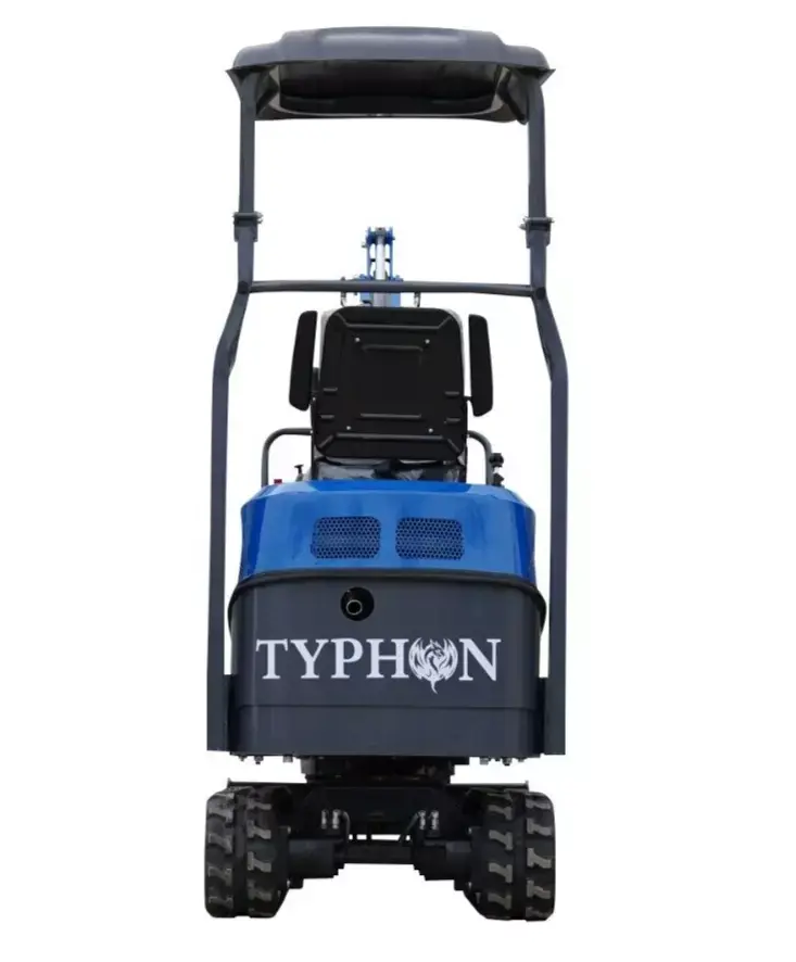 Thumbnail: TERROR XI Mini Excavator 1 Ton Digger 13.5hp Gas Tracked Crawler B&S EPA Engine