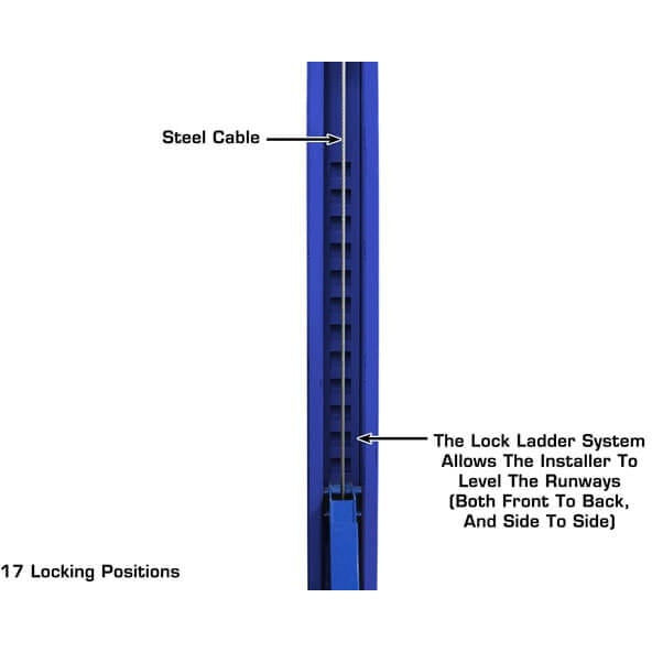 Thumbnail: Atlas Platinum PVL14OF-EXT ALI Certified Open Front Alignment 4 Post Lift