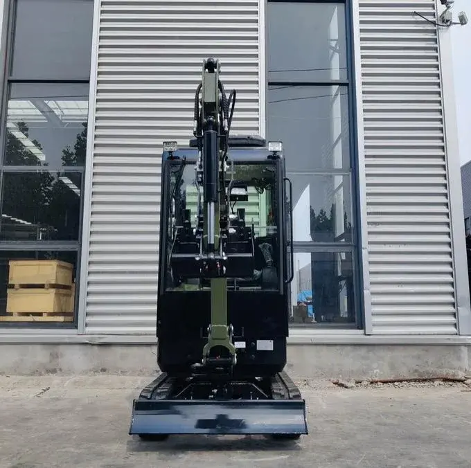 Thumbnail: Green TYPHON TERROR XVIII Prestige 2 Ton Mini Excavator KUBOTA Diesel Engine USA