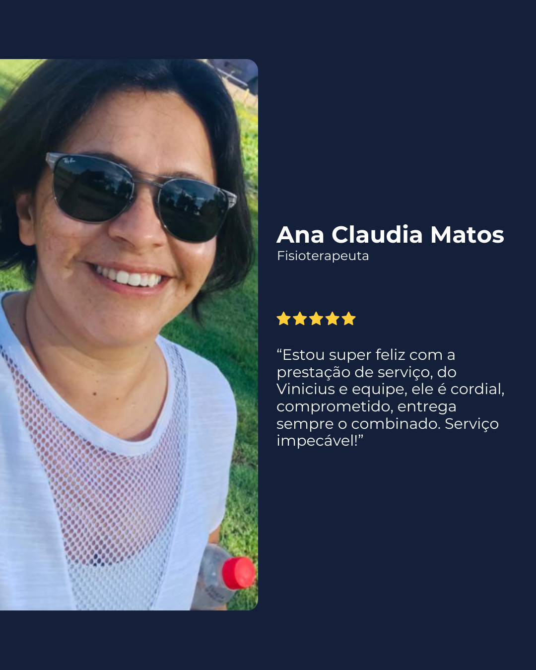 Screenshot: Exemplo de resultados positivos em campanhas de marketing digital para clínica médica.