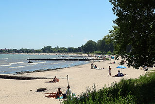 Beach scene