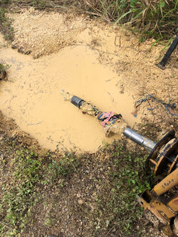 Instalar red de gas natural en canal pluvial, Polietileno de 3" y L= 70m, Municipio de Turbaco.