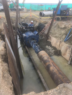 AUGER BORING 24" - ZONA NORTE CARTAGENA. - ZARZA Y GOMEZ SAS
