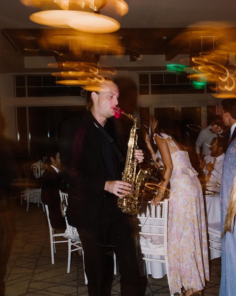 saxophone player live musician