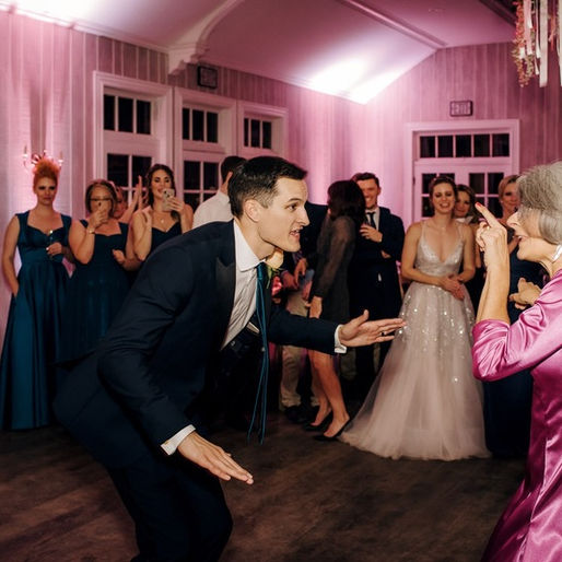 Malibou Lake Lodge Blush Uplighting by second song dance floor