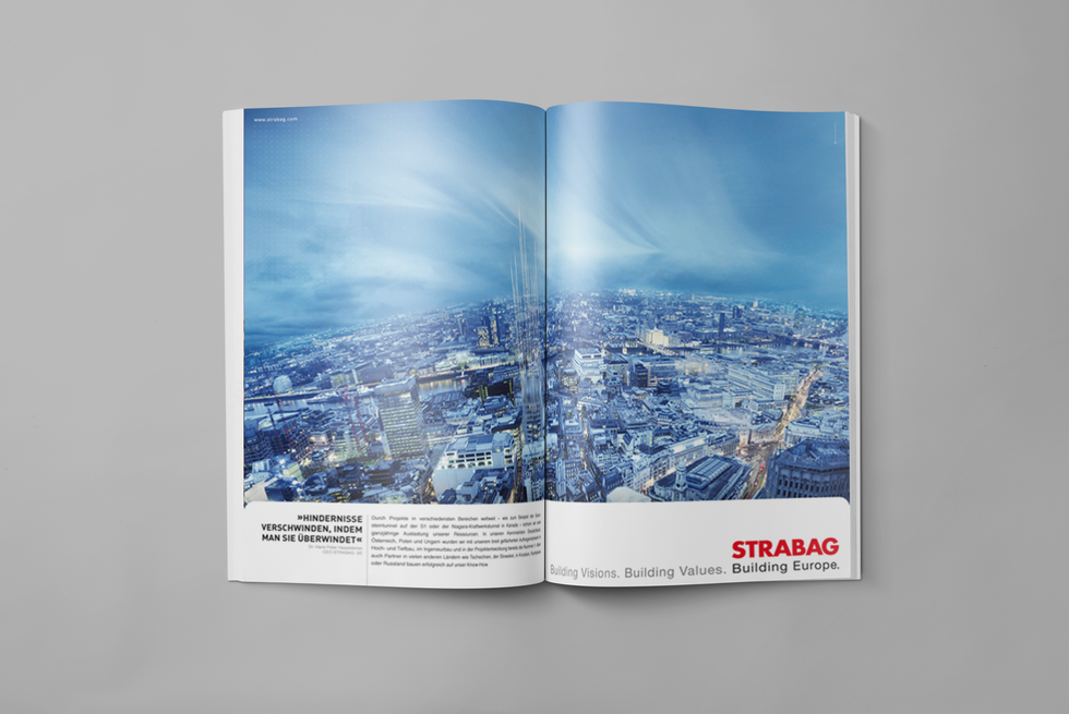 STRABAG Advertisement
