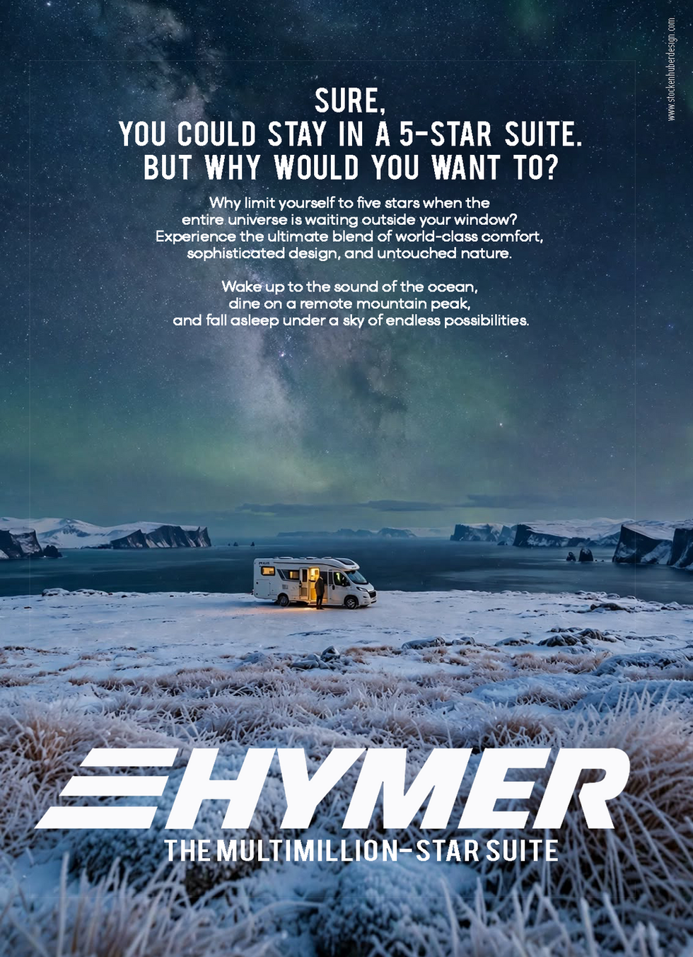 HYMER Campaign: 5-Star Hotel Suite