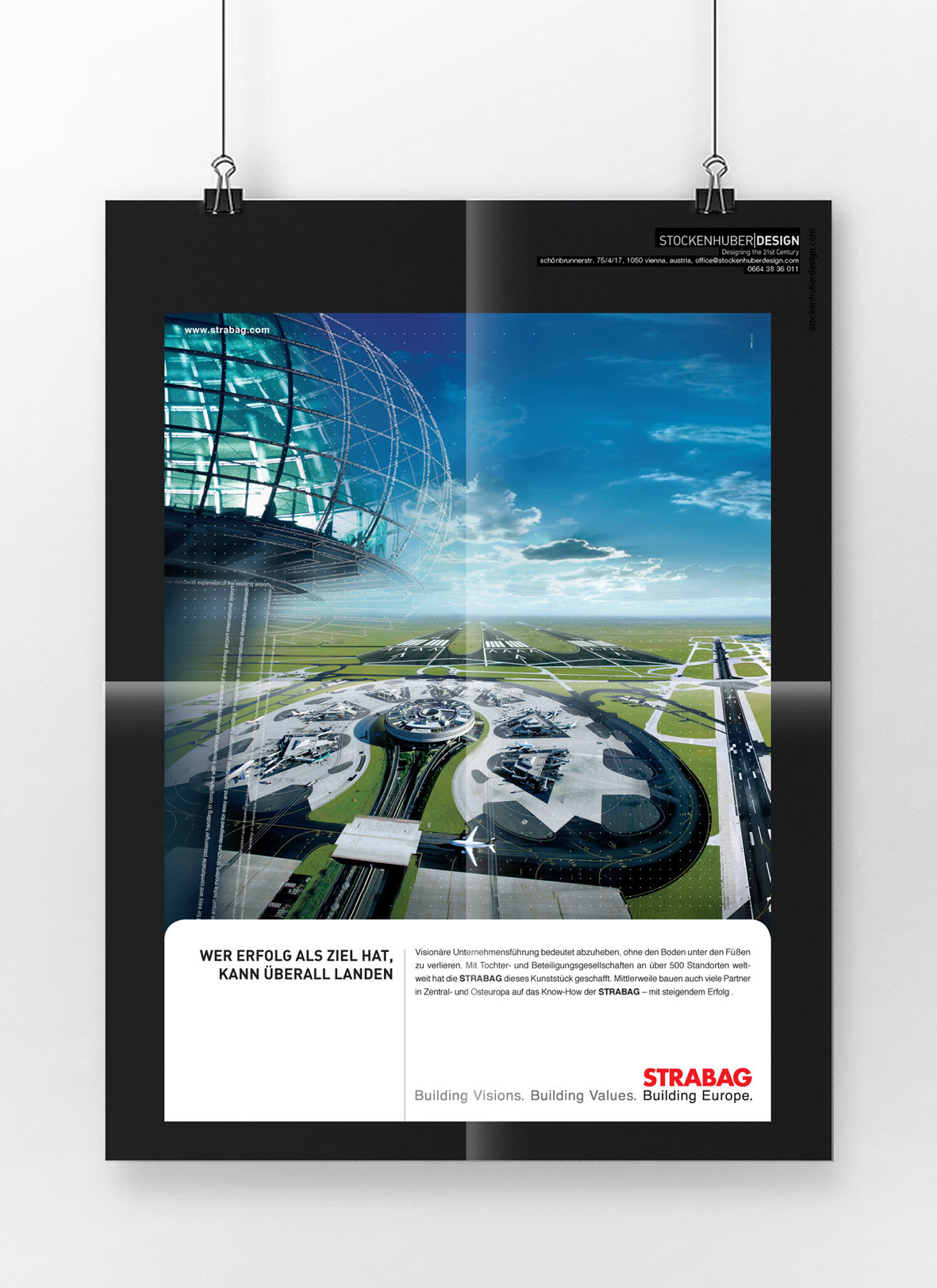 STRABAG print ad