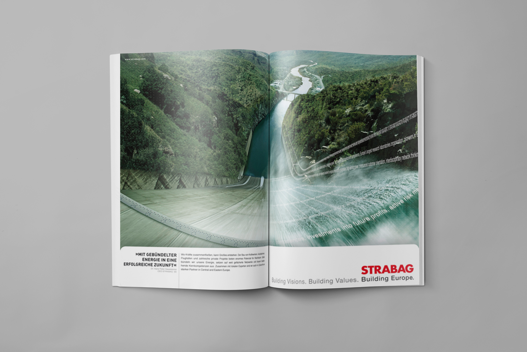 STRABAG print ad