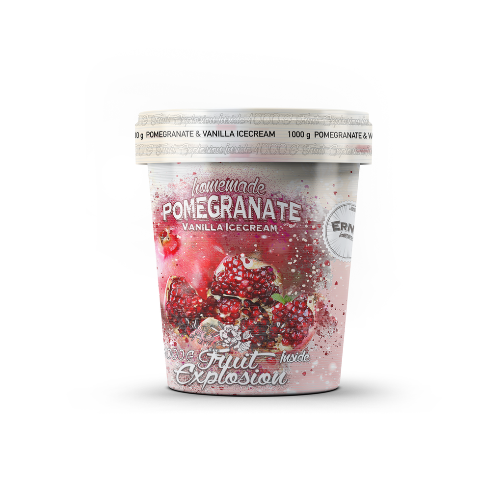 Pomegranate Ice Cream