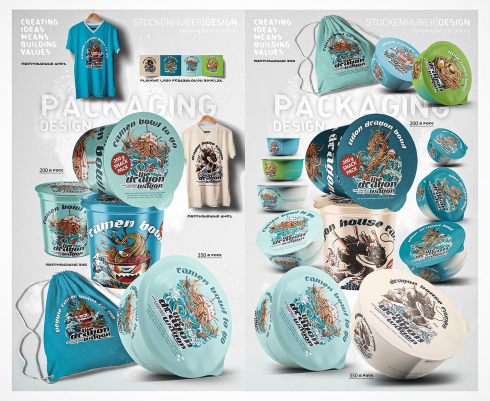 Dragon Wagon Packaging