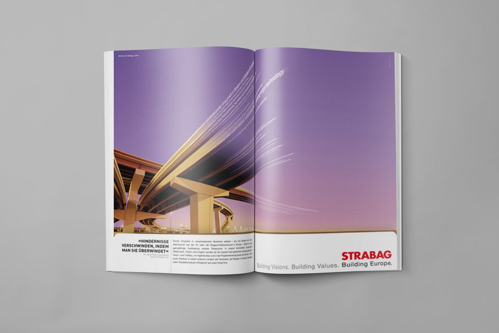 STRABAG Advertisement