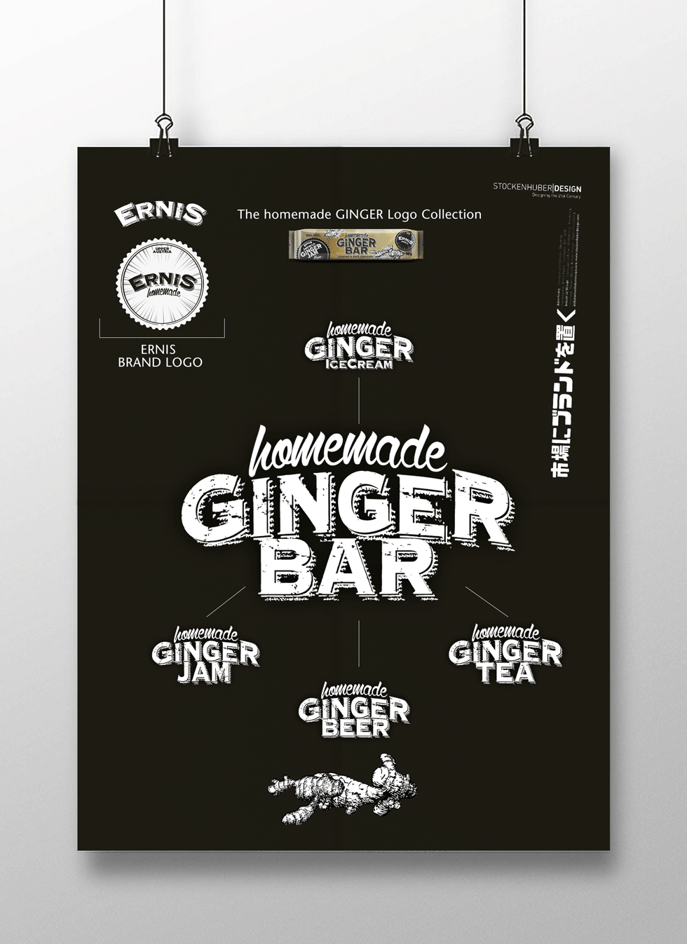 ernisGINGERLOGOposter