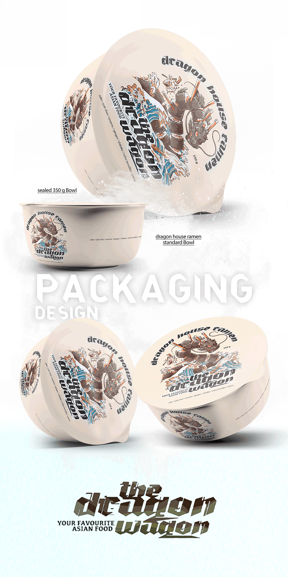 Dragon Wagon Packaging