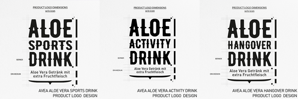 ALOE PRODUCT LOGOS