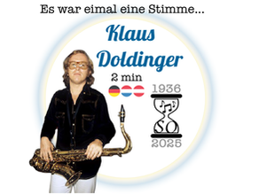 2025 November 18 | History | Es war einmal eine Stimme ... Klaus Doldinger (1936-2025)