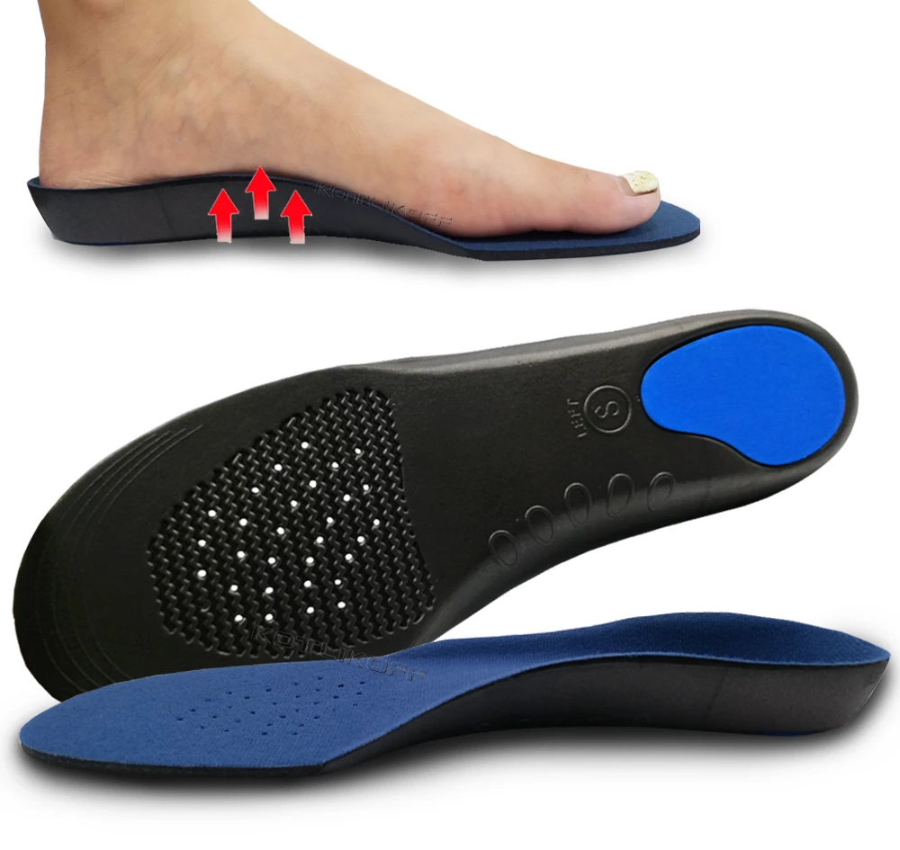 Plantilla Corrección Postura Adulto Pie Plano Talón Rodilla