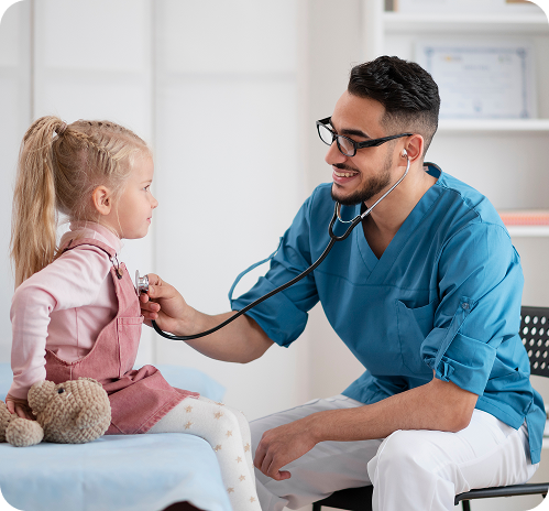 Doctor with child patient stock Image.png